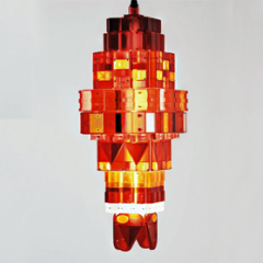 'Tail Light' chandelier by Stuart Haygarth 2007